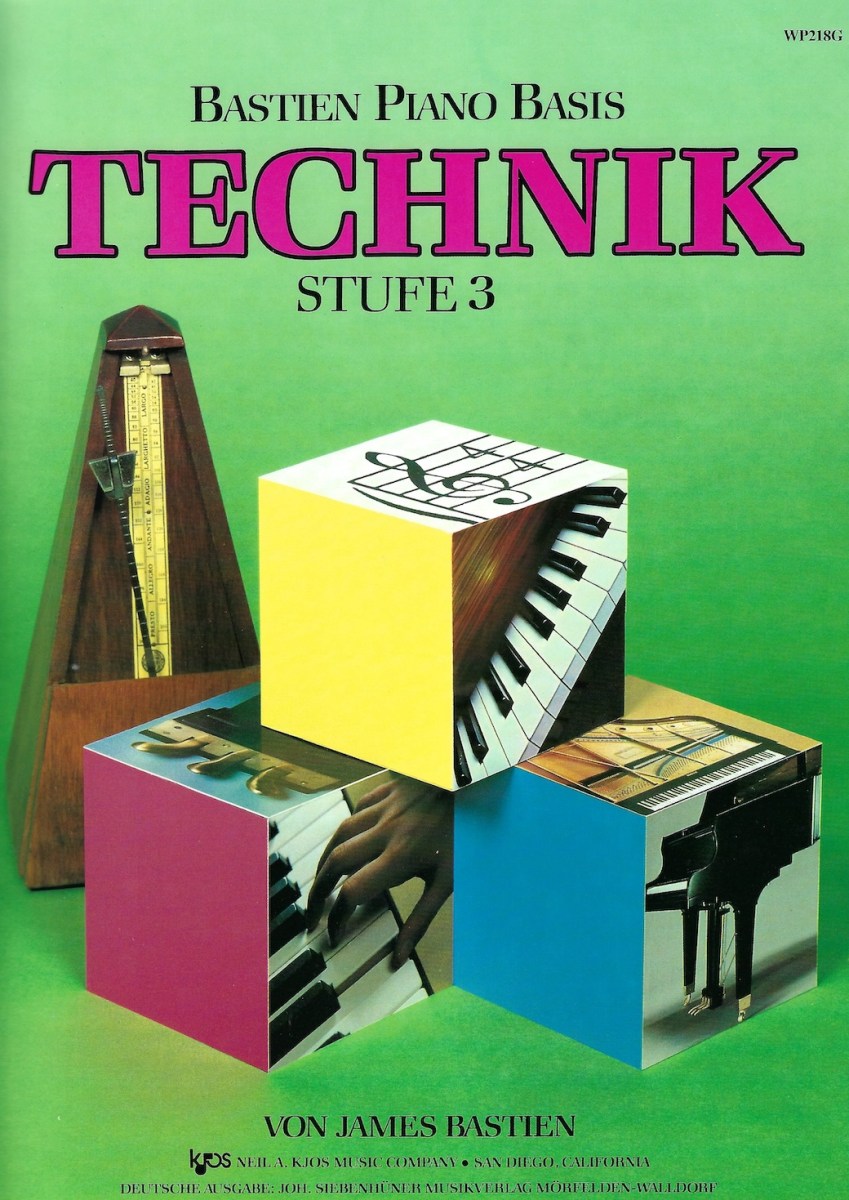 Technik, Stufe 3 - Bastien piano basis